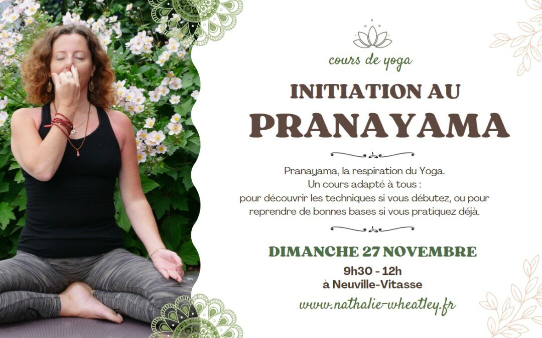 Initiation Pranayama dimanche 27 novembre 2022