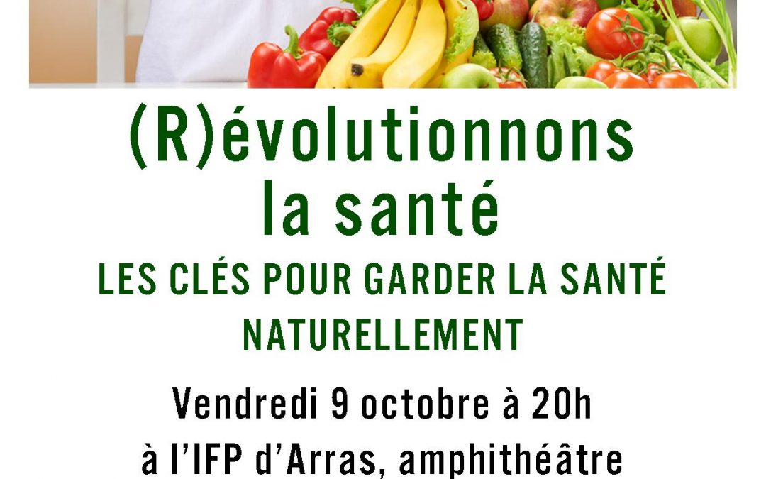 Vendredi 9 octobre 2015 à 20h : conférence à Arras